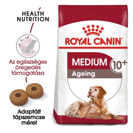 ROYAL CANIN MEDIUM AGEING 10+ - száraz kutyatáp idős kutyának - 15kg
