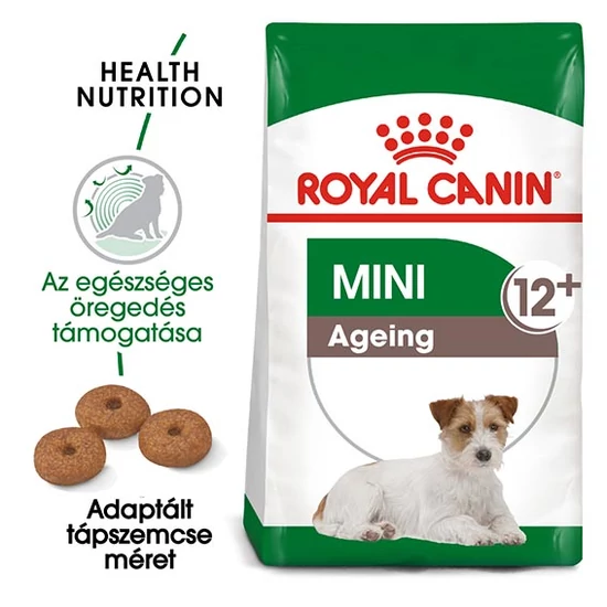 ROYAL CANIN MINI AGEING 12+ - száraz kutyatáp idősödő kutyának - 1.5kg