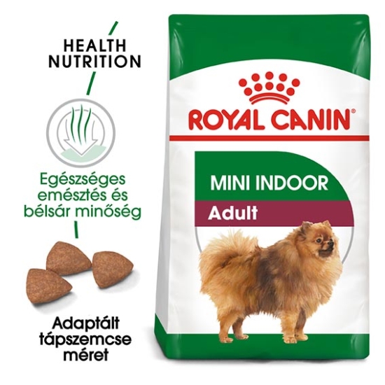 ROYAL CANIN MINI INDOOR ADULT - felnőtt száraz kutyatáp - 1.5kg
