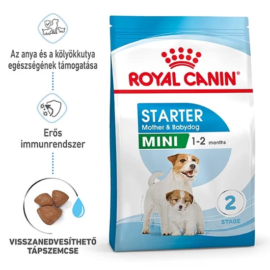 ROYAL CANIN MINI STARTER Mother and Babydog - száraz kutyatáp - 4kg