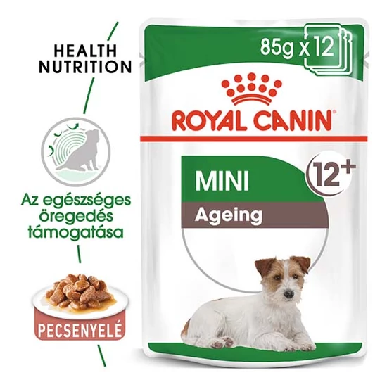 ROYAL CANIN Wet Mini Ageing 12+ - nedves kutyatáp idősödő kutyának - 12x85g