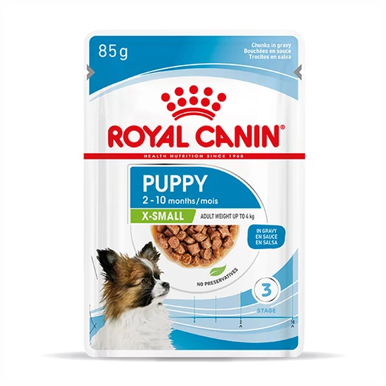 ROYAL CANIN Wet X-SmallPuppy - kölyök nedves kutyatáp - 12x85g