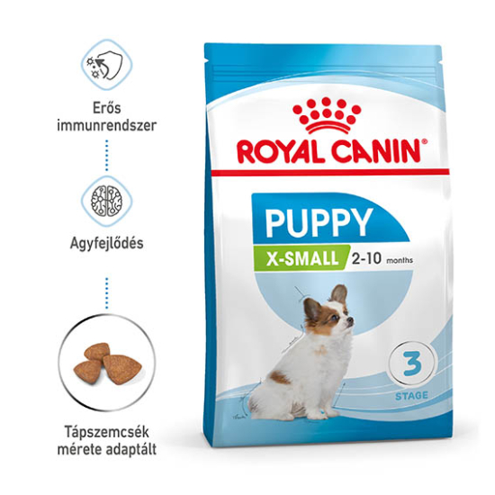 ROYAL CANIN X_-SMALL PUPPY - kölyök száraz kutyatáp - 1.5kg