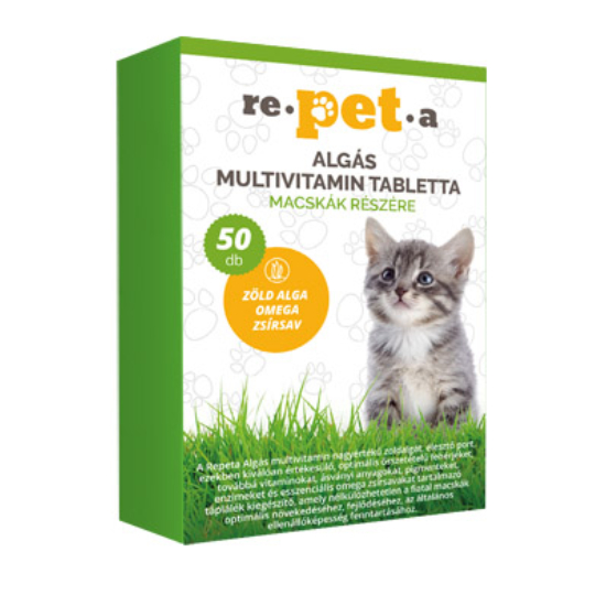 Repeta algás multivitamin tabletta macskáknak - 50db