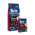 Teljes értékű szárazeledel Brit Premium by Nautre nagy és extra nagy testméretű  idős kutyáknak - csirke - 15kg