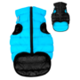 Kép 4/5 - AiryVest kétoldalas kifordítható kutyaruha - black/blue XS 25