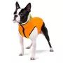 Kép 1/10 - AiryVest kétoldalas kifordítható kutyaruha - orange/lightgreen S40