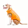 Kép 7/10 - AiryVest kétoldalas kifordítható kutyaruha - orange/lightgreen S40