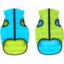 Kép 5/6 - AiryVest kétoldalas kifordítható kutyaruha - lime/blue S35