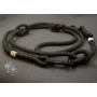 Kép 2/3 - GODDOG NAKITH 110-200 cm fekete hosszabítható kötél póráz