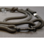 Kép 3/3 - GODDOG NAKITH 110-200 cm fekete hosszabítható kötél póráz
