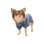 Kép 1/4 - Trixie BE NORDIC Hoodie kapucnis pulóver kutyák részére, kék - XXS 24cm