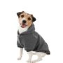 Kép 3/5 - Trixie BE NORDIC Hoodie kapucnis pulóver kutyáknak, szürke - S 36cm