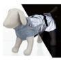 Kép 2/6 - Trixie Dog Raincoat Lunas esőkabát - kék, ezüst L 62cm