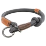 Kép 2/2 - Trixie BE NORDIC fojtó nyakörv kutyáknak L 50cm/13mm Sötétszürke/Barna