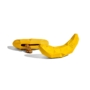 Kép 1/3 - ZEE.DOG Super Fruitz Banana gumijáték - 14cm