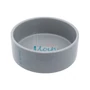 Kép 1/3 - Trixie BE NORDIC Ceramic Bowl kerámia tál macskáknak - szürke - 1.4l /Ø20cm