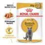 Kép 1/5 - ROYAL CANIN Wet British Shorthair Gravy - felnőtt nedves macskatáp - 12x85g