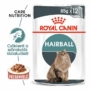 Kép 1/5 - ROYAL CANIN Wet Hairball Care Gravy - felnőtt nedves macskatáp - 12x85g