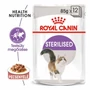 Kép 1/6 - ROYAL CANIN Wet Sterilised Gravy - felnőtt nedves macskatáp - 12x85g