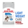 Kép 1/5 - ROYAL CANIN Medium Light Weight Care Adult - közepes testű felnőtt és idősödő száraz kutyatáp - 12kg