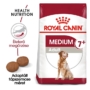 Kép 1/6 - ROYAL CANIN MEDIUM ADULT 7+ - felnőtt száraz kutyatáp - 15kg