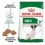 Kép 1/6 - ROYAL CANIN MINI ADULT 8+ - felnőtt száraz kutyatáp - 8kg